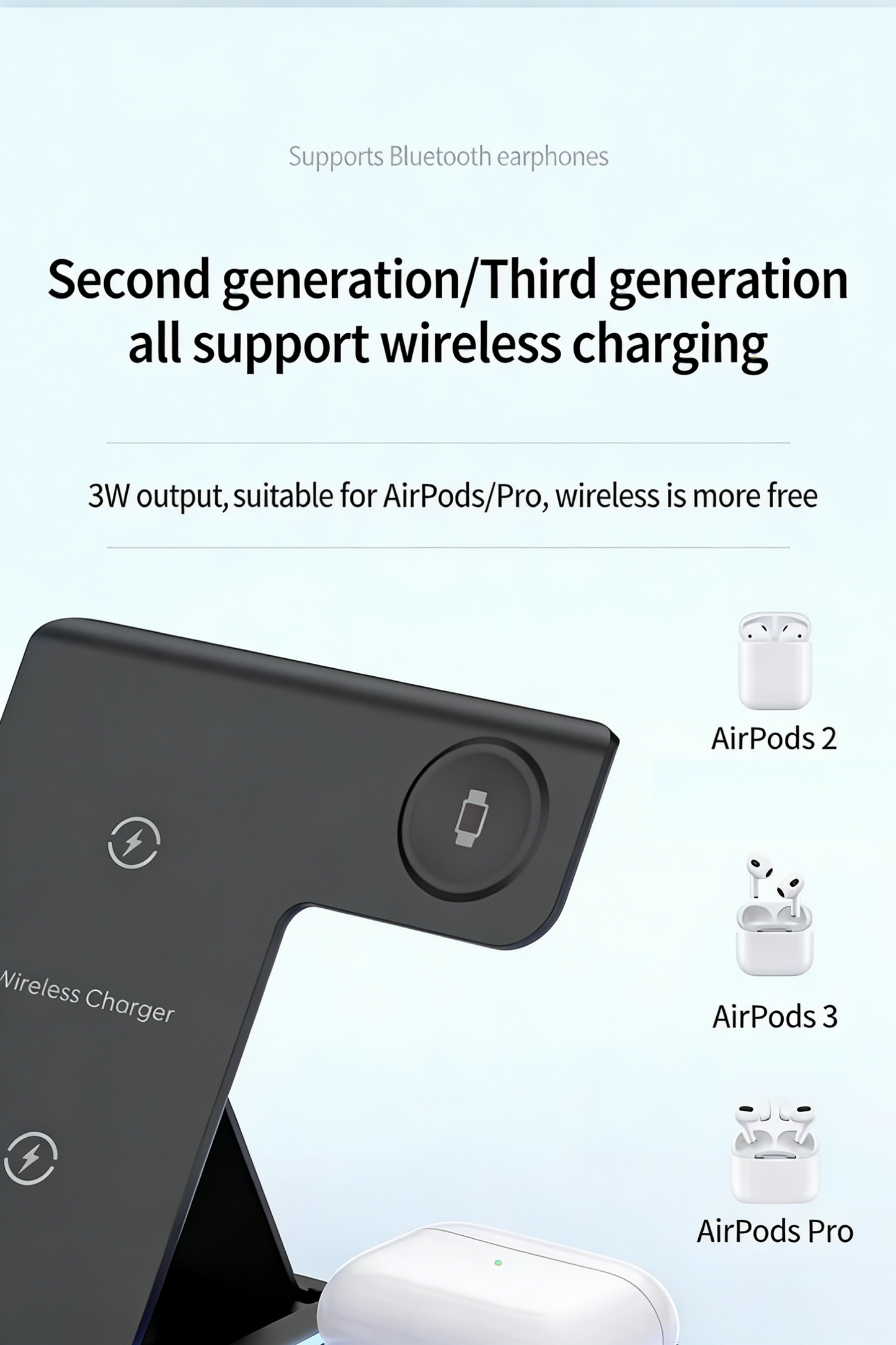 3-in-1 Wireless Charger