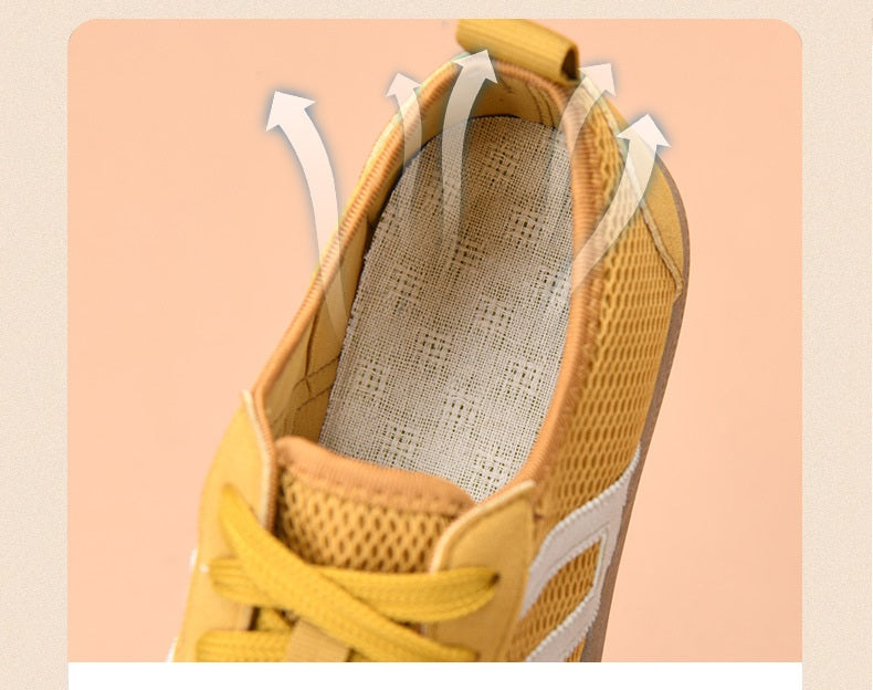 Breathable Mesh Soft-Soled Women's Cloth Shoes