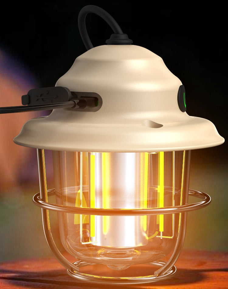 # Portable Pinecone Camping Ambient Pendant Light