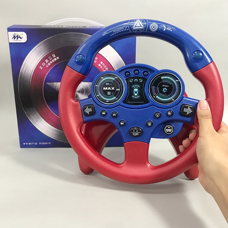 Passenger Seat Steering Wheel Toy