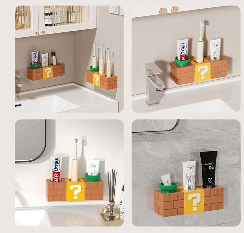 # Wall-Mounted Toothbrush Holder
