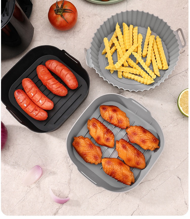 # Food-Grade Silicone Baking Pan for Air Fryers