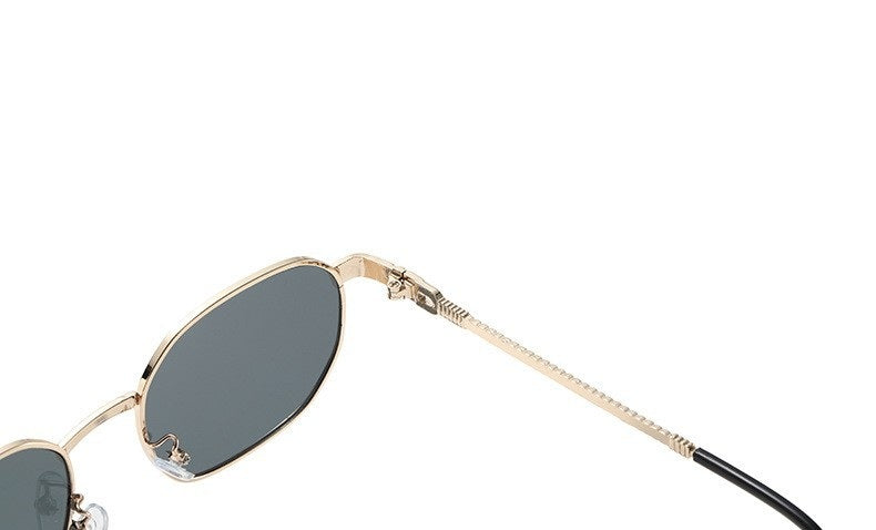 # New Metal Frame Oval Men's Sunglasses