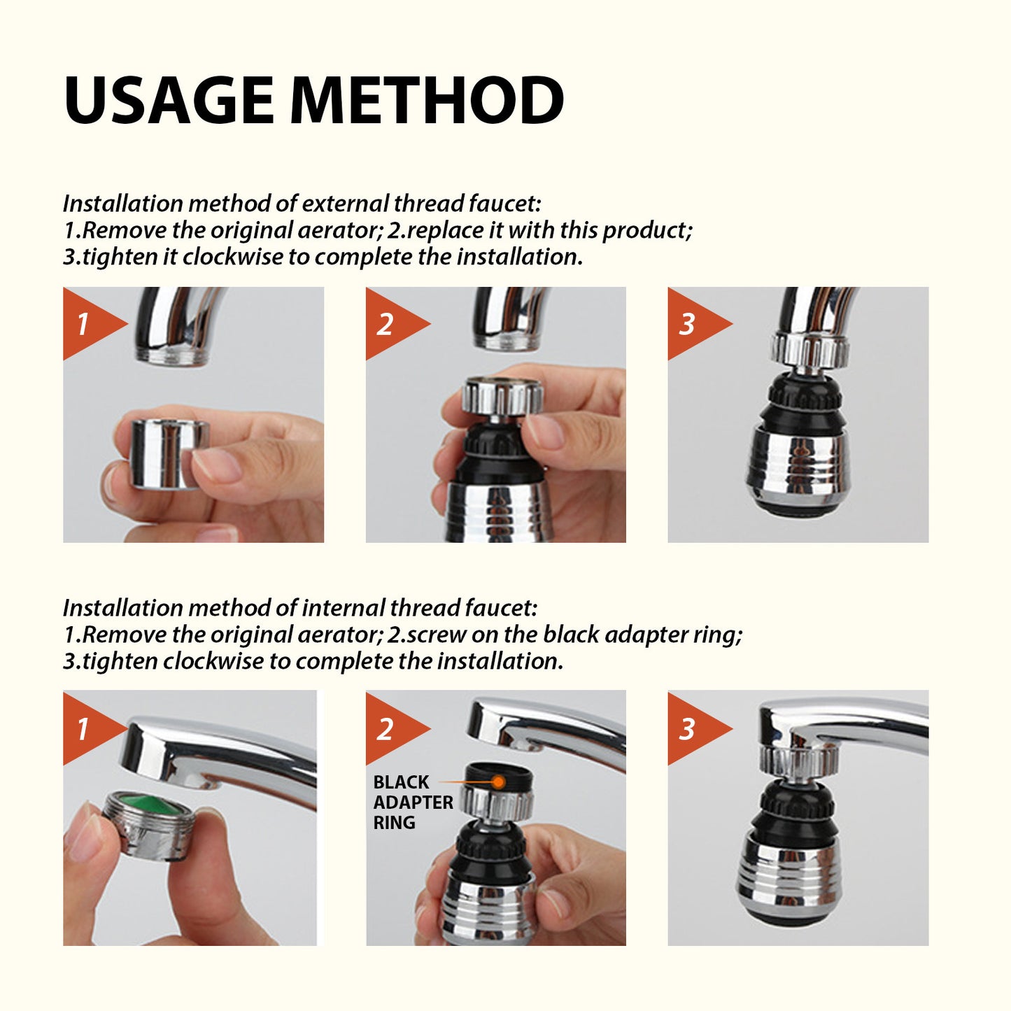 High-Pressure Shower Head