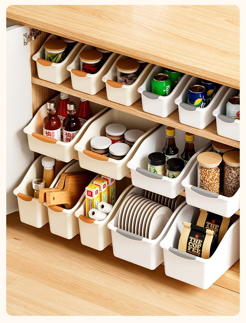 Vertical Slanted Opening Storage Basket