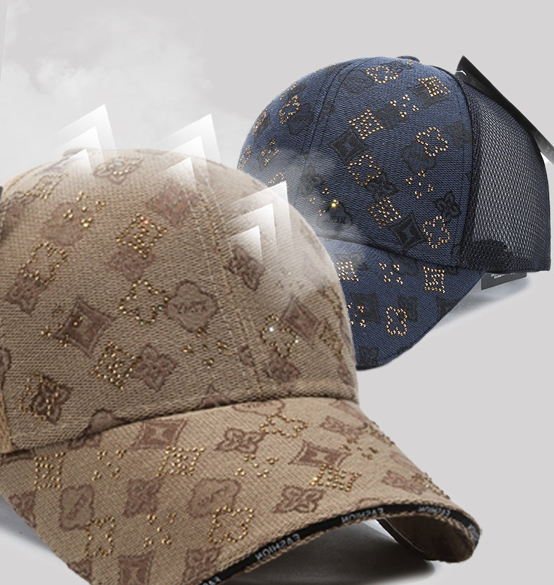 # Hard-top Mesh Breathable Sun Protection Baseball Cap