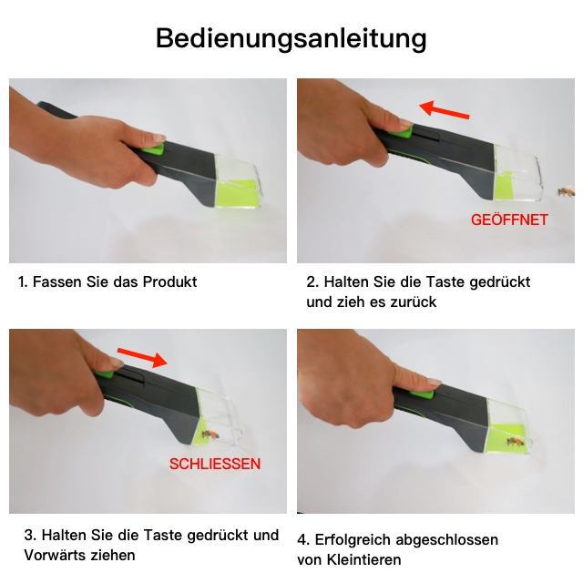 Handheld Portable Insect Trapper