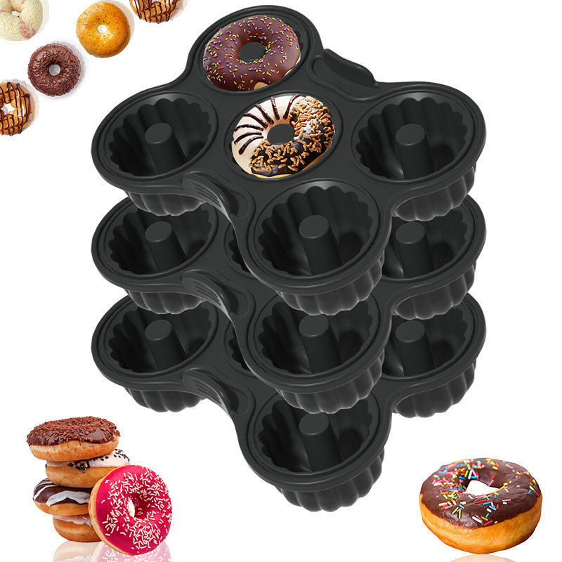 Food-Grade Silicone Donut Cake Mold