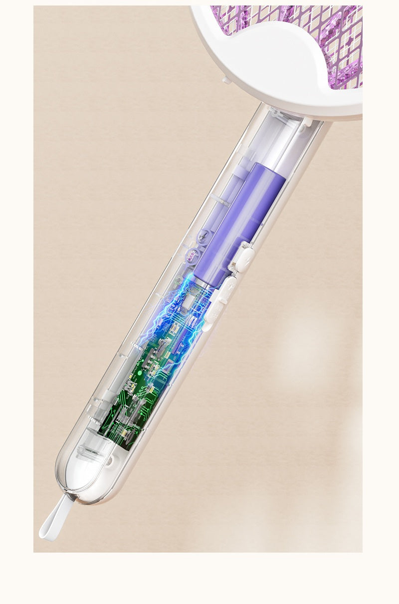 2-in-1 Rechargeable Mosquito Swatter