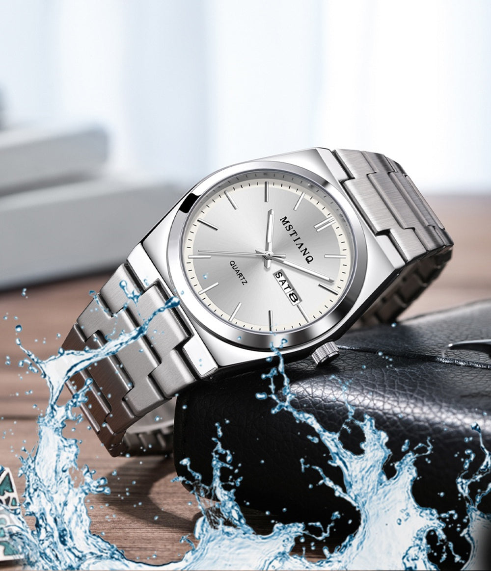 # Business Ultra-Thin Steel Strap Men's Quartz Watch
