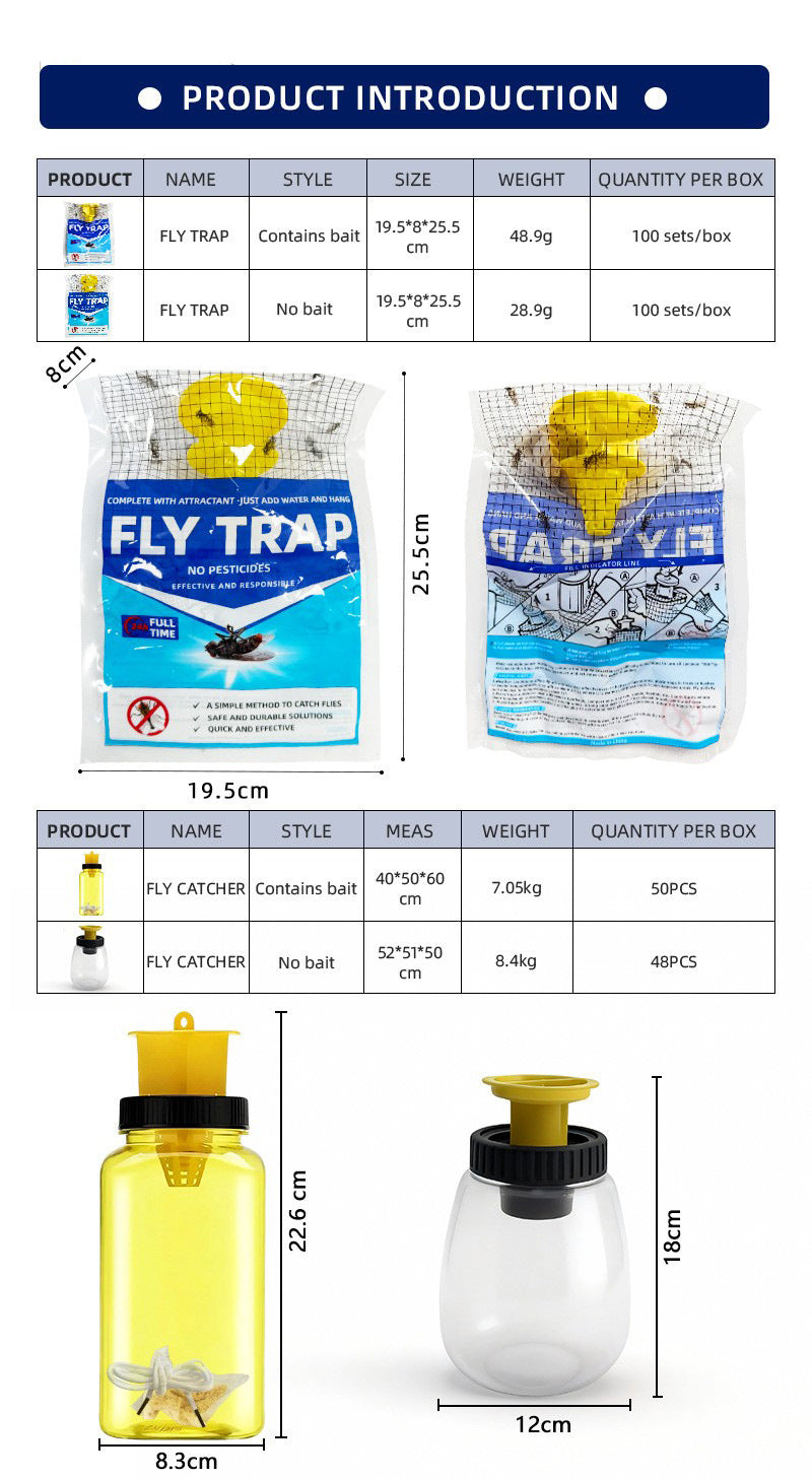 # Outdoor Fly Trapping Bottle