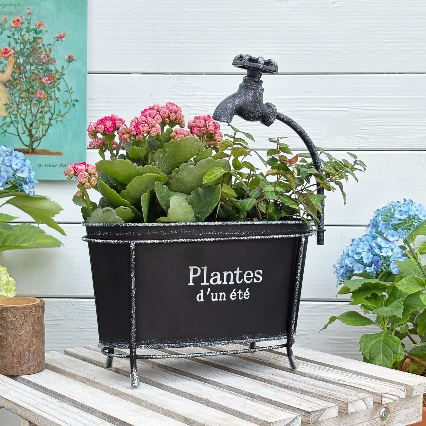 # Faucet-Shaped Gardening Pot