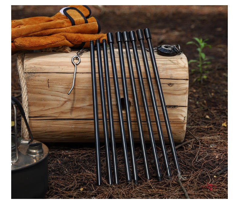 # Five-Section Outdoor Campfire Pot Tripod