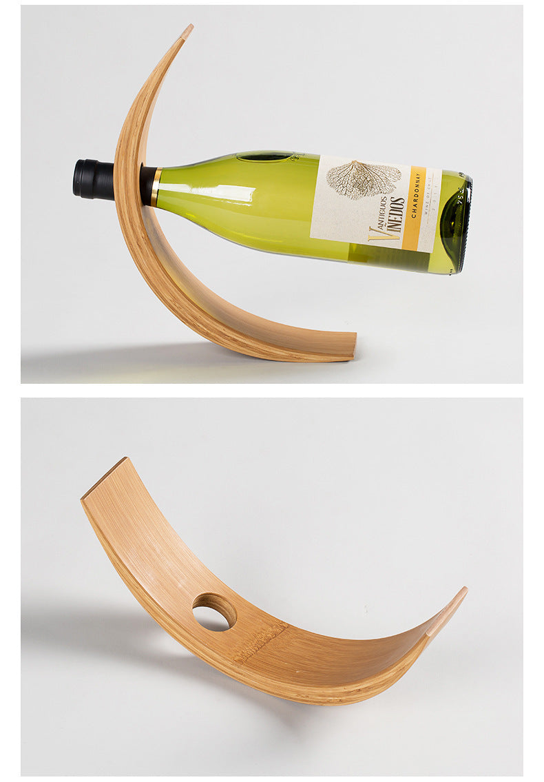 # Bamboo Creative Wine Rack