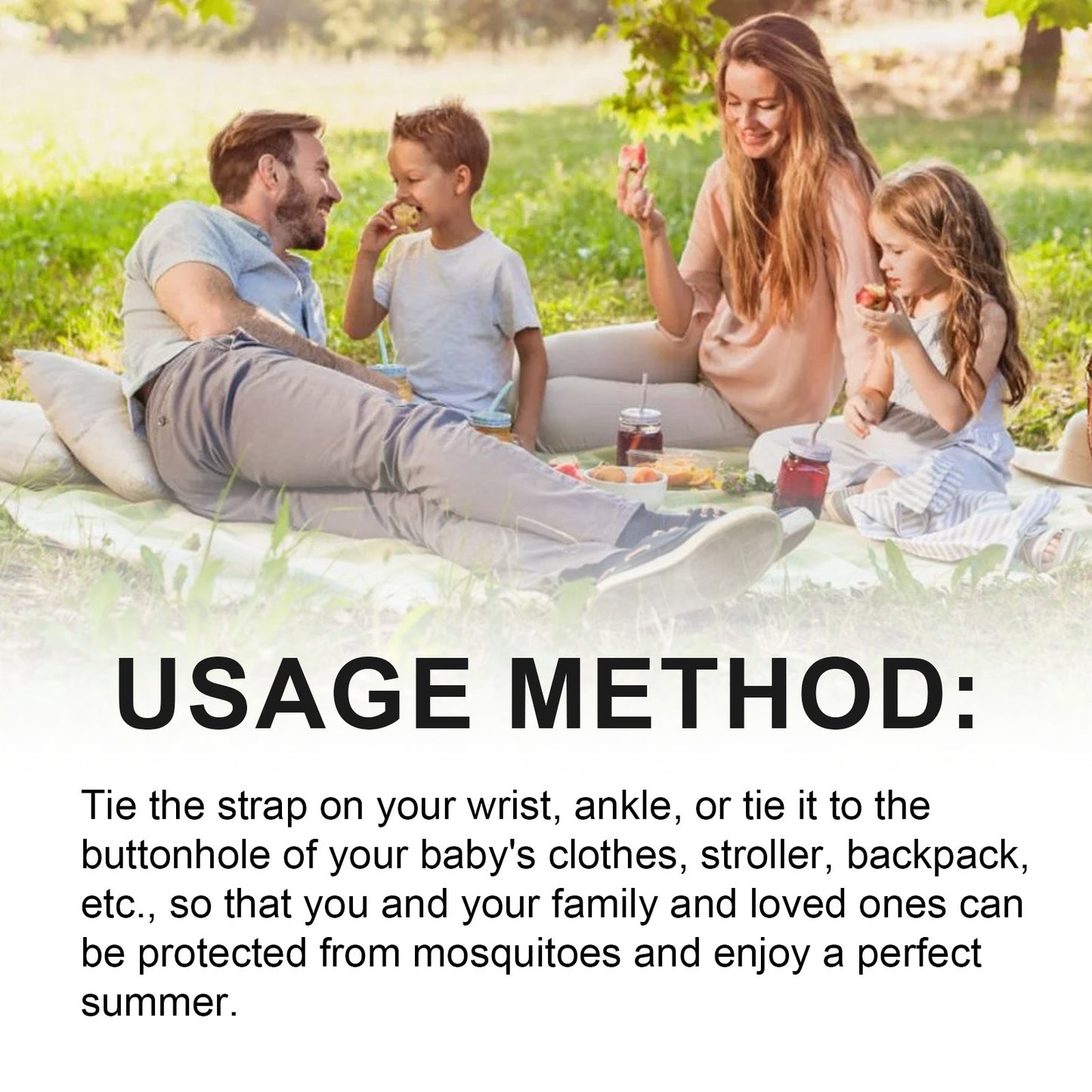 # Portable Silicone Mosquito Repellent Watch