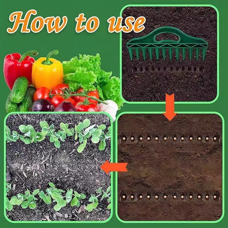 Seeding and Hole-Piercing Rake 5 pack