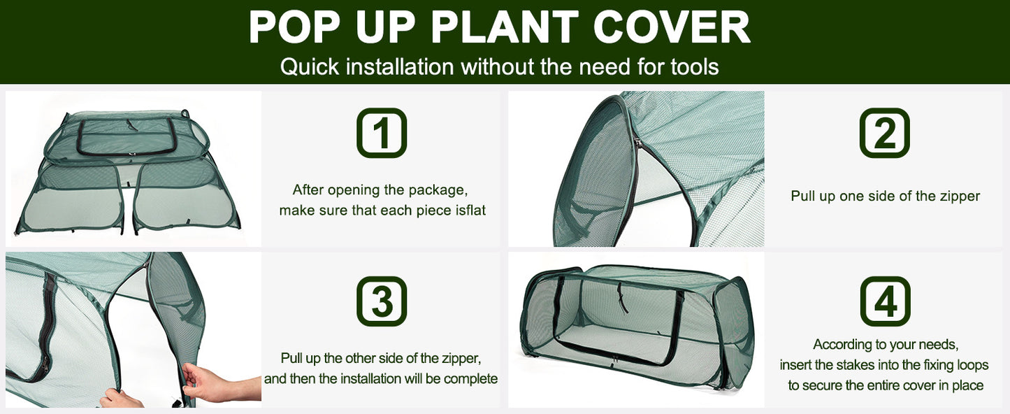 # Pop-up Plant Protective Cover
