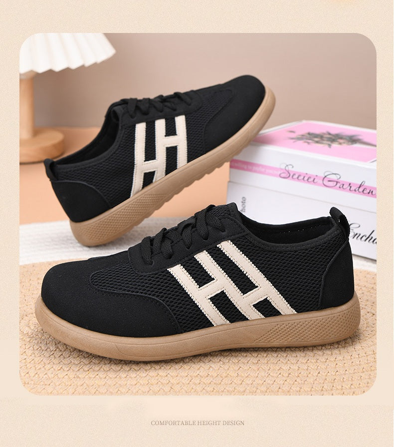 Breathable Mesh Soft-Soled Women's Cloth Shoes