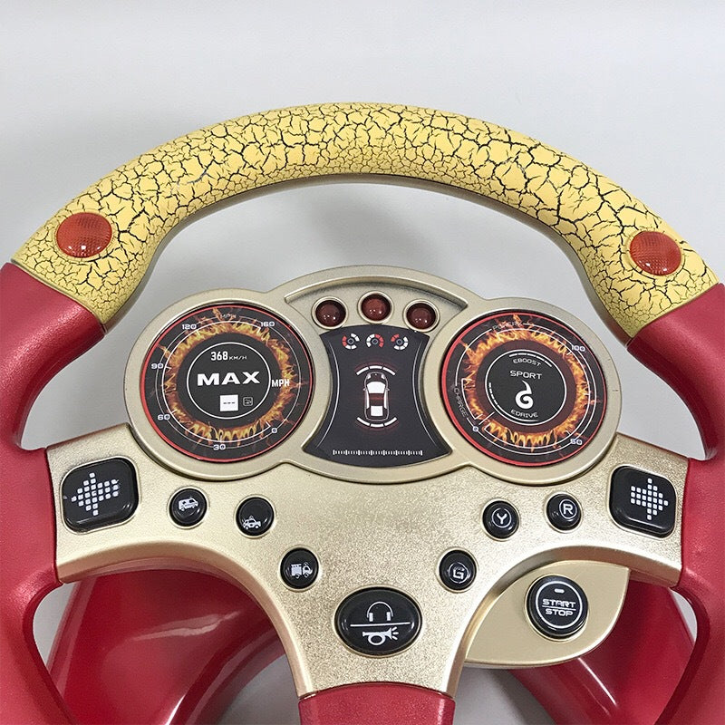 Passenger Seat Steering Wheel Toy