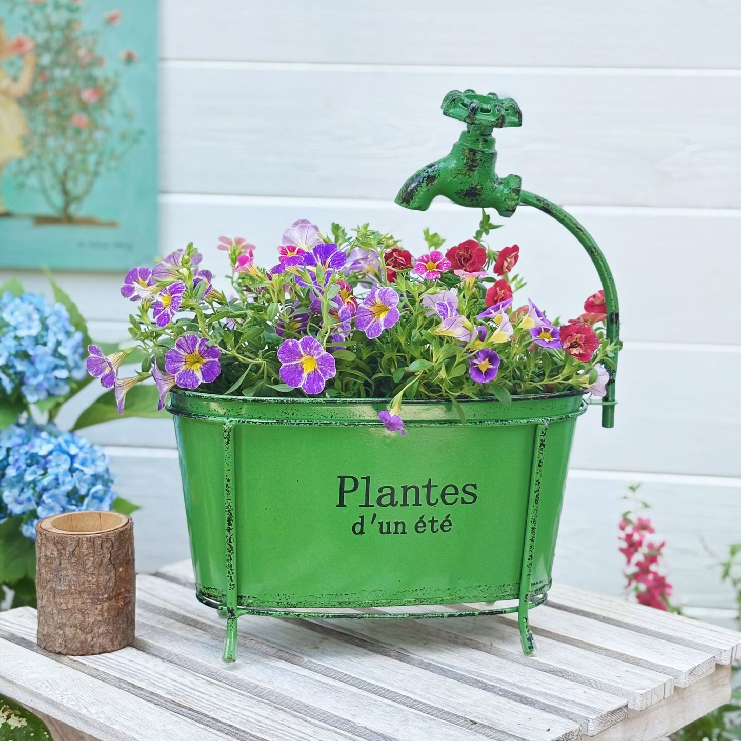 # Faucet-Shaped Gardening Pot