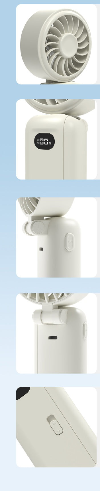# Multifunctional Folding Handheld Fan