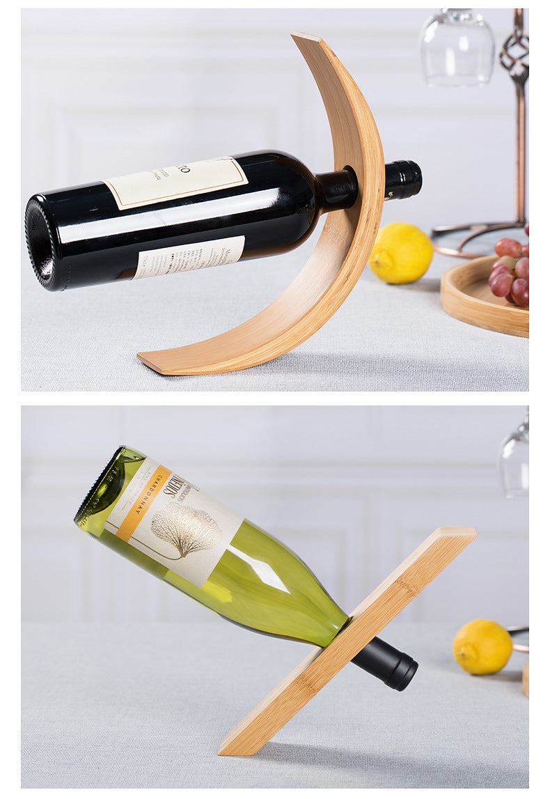 # Bamboo Creative Wine Rack
