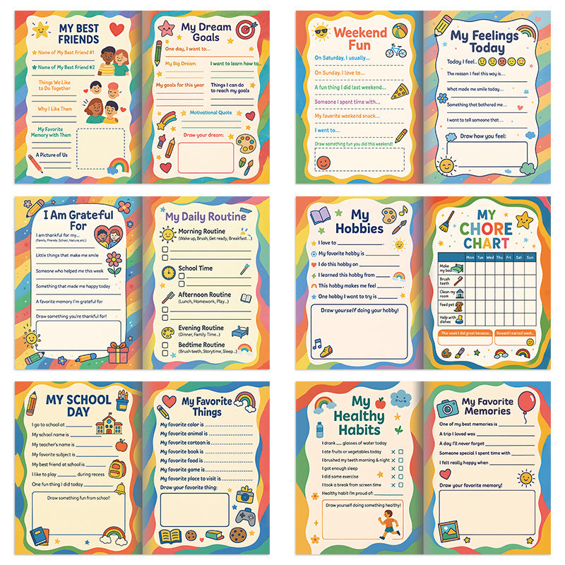 # Children's Colorful Planner