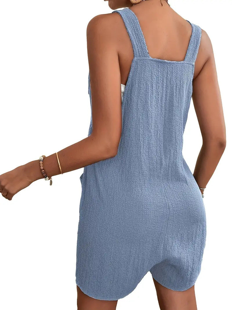# Summer Women's Suspender Shorts Overall Jumpsuit