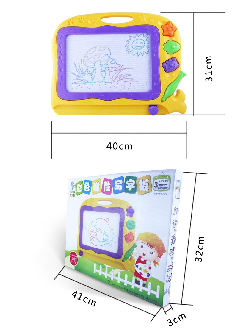 Extra Large Colored Magnetic Children's Drawing Board