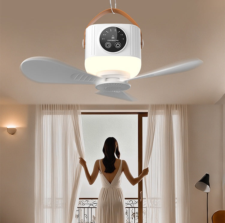 Portable Rechargeable Ceiling Fan