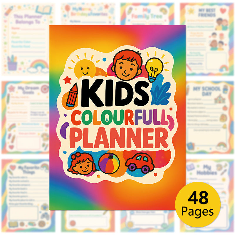 # Children's Colorful Planner