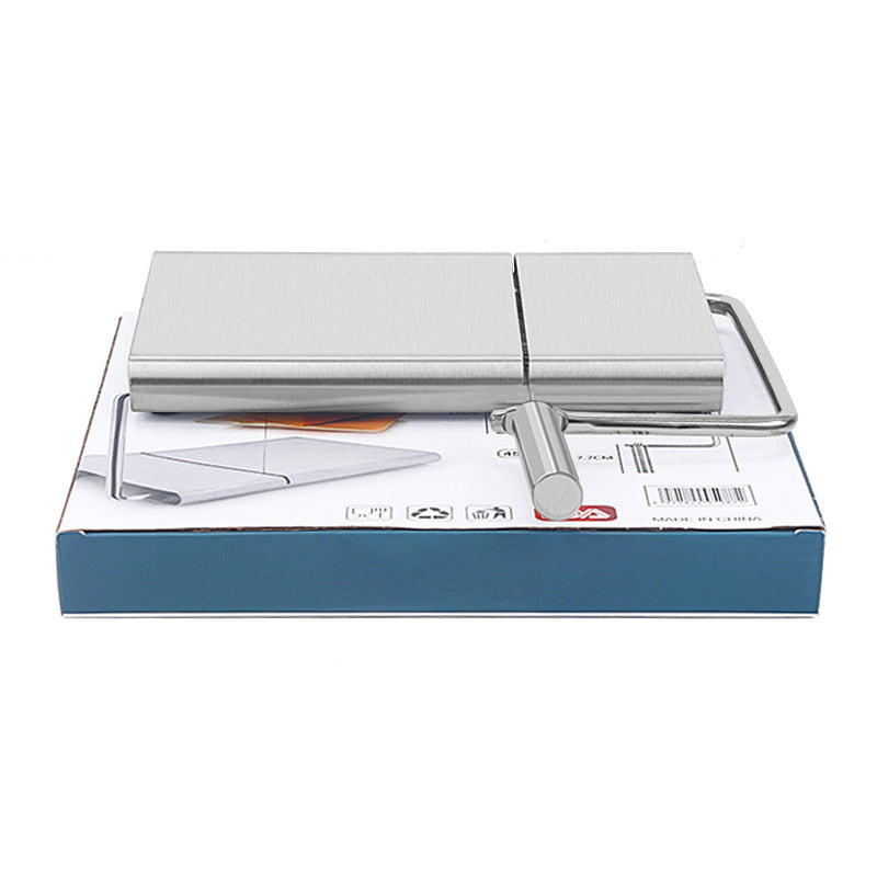 # Stainless Steel Multi-functional Cheese Slicer with Scales