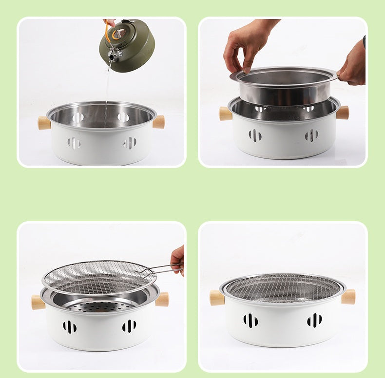 # Portable Stainless Steel Outdoor Grill