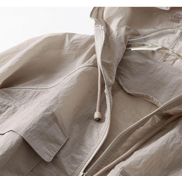 Women's Hooded Loose-fitting Thin Sun Protection Shirt