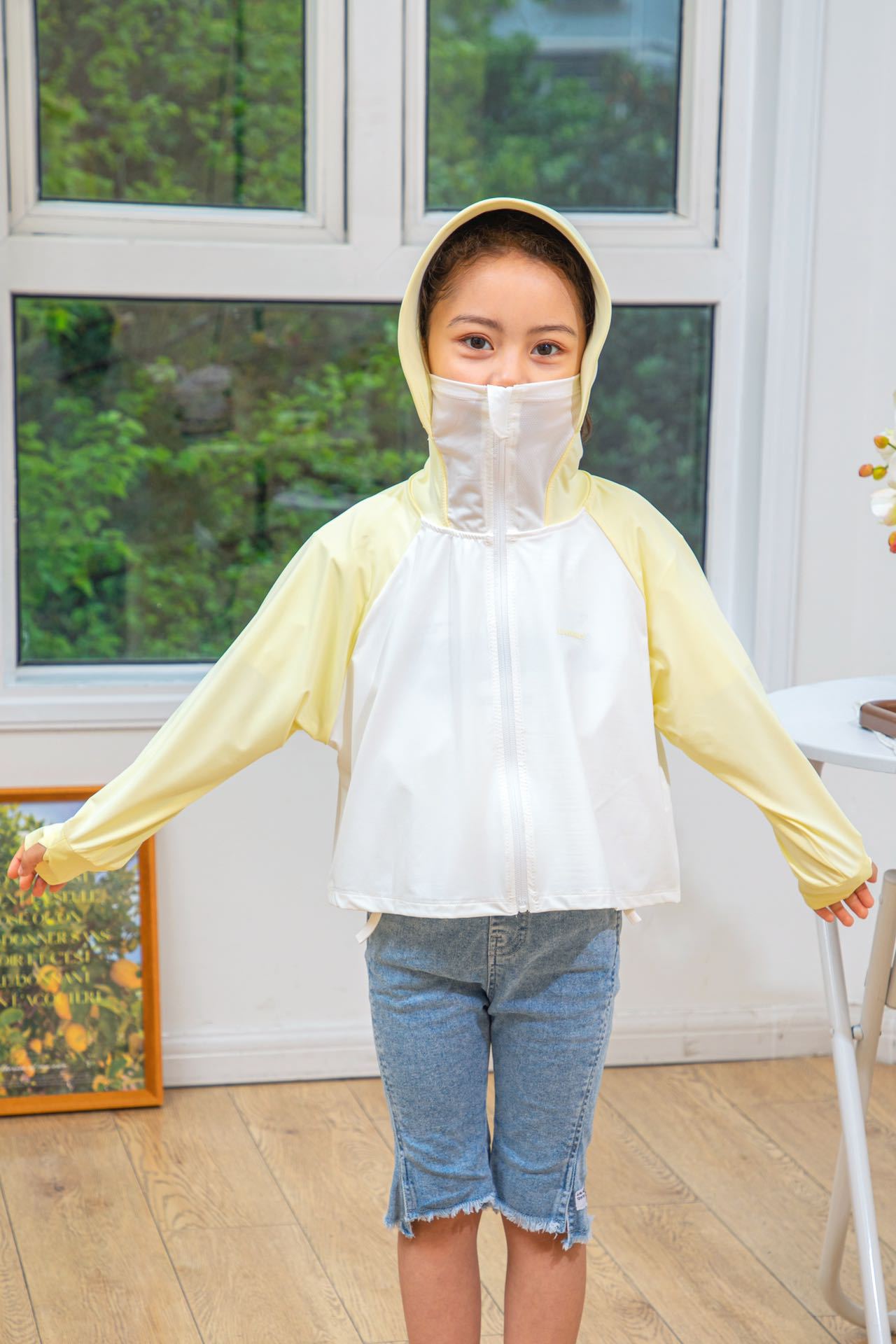 Children's Ice Silk Breathable Sun Protection Clothing