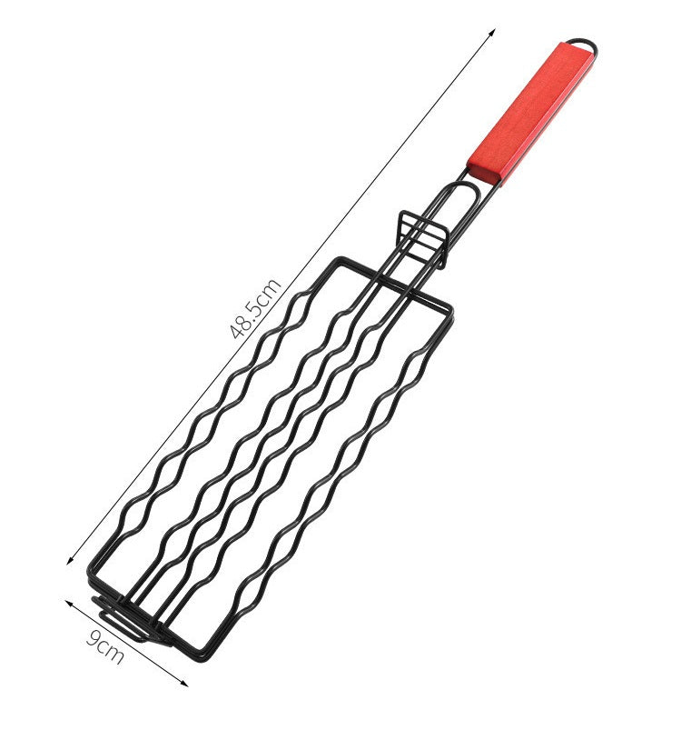 # Black Iron Sausage Grill Basket