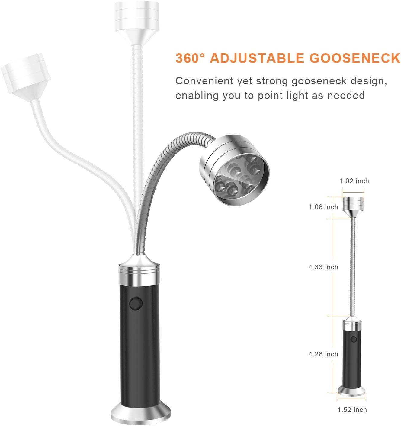 Multifunctional Bendable LED Work Light