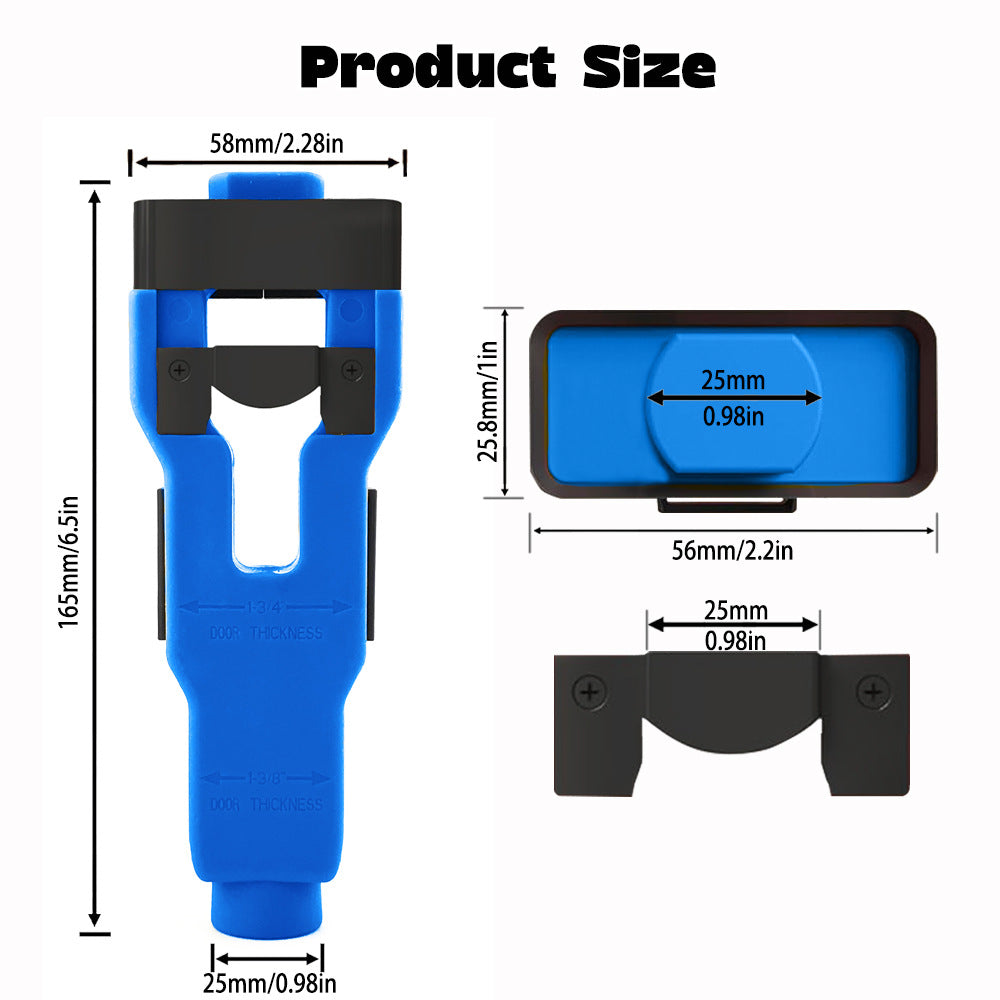 Door Latch Mortise Tool Kit