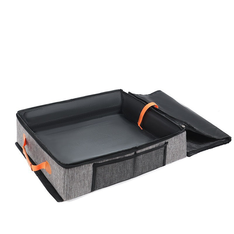 # Portable Foldable Fabric Cat Litter Box