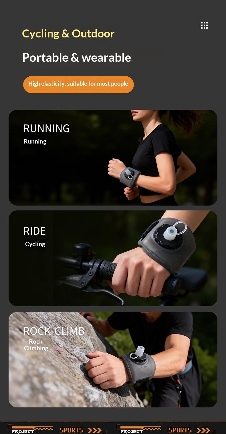 # Portable Silicone Wrist Sports Water Bottle