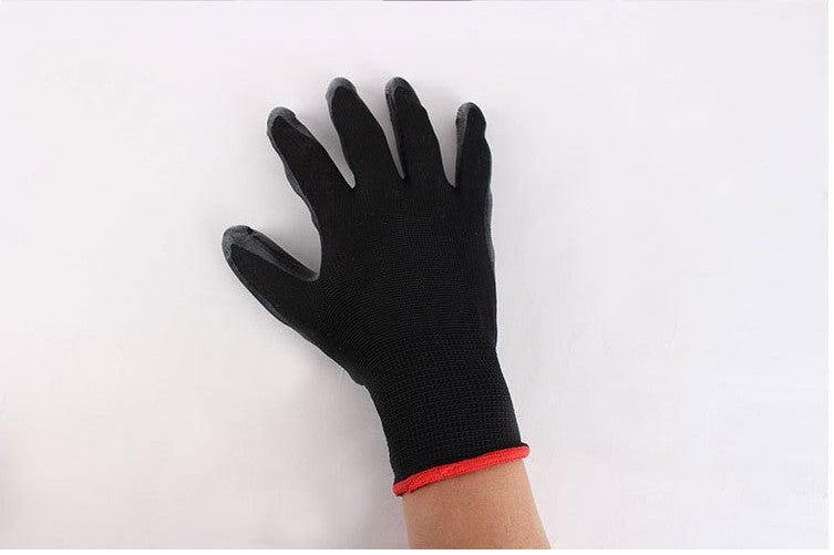 13-needle Nitrile Dipping Safety Gloves