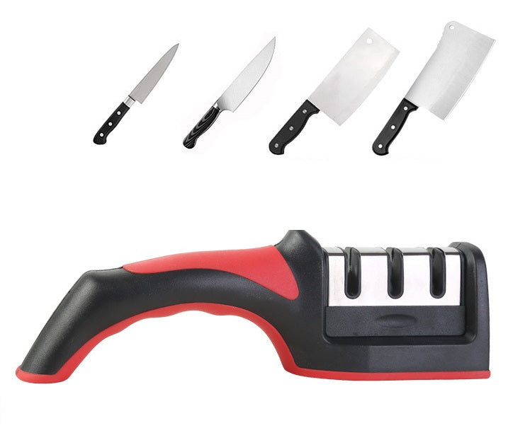# Household Multifunctional Three-Stage Quick Knife Sharpener