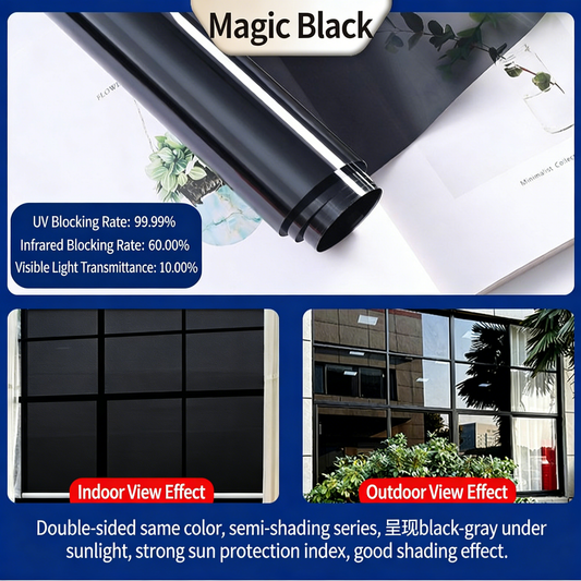 Home One-Way View Glass Sunscreen and Heat Insulation Film