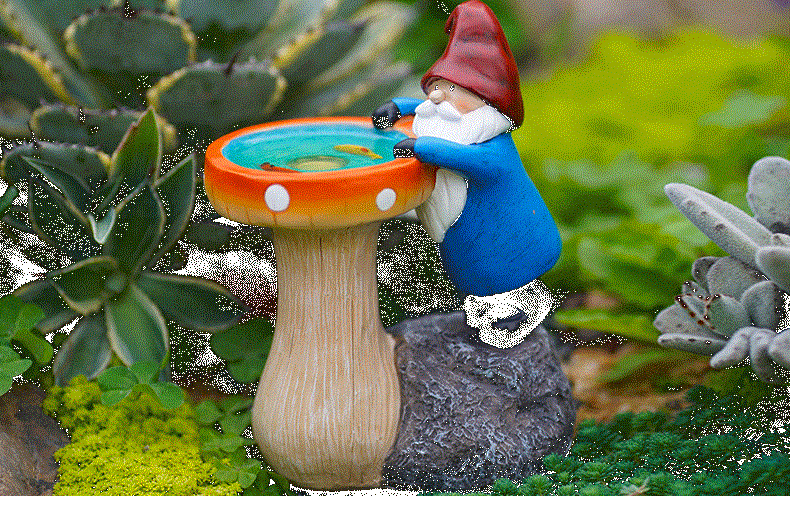 # Solar-Powered Dwarf Garden Decorative Ornament