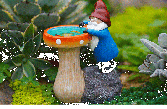 # Solar-Powered Dwarf Garden Decorative Ornament