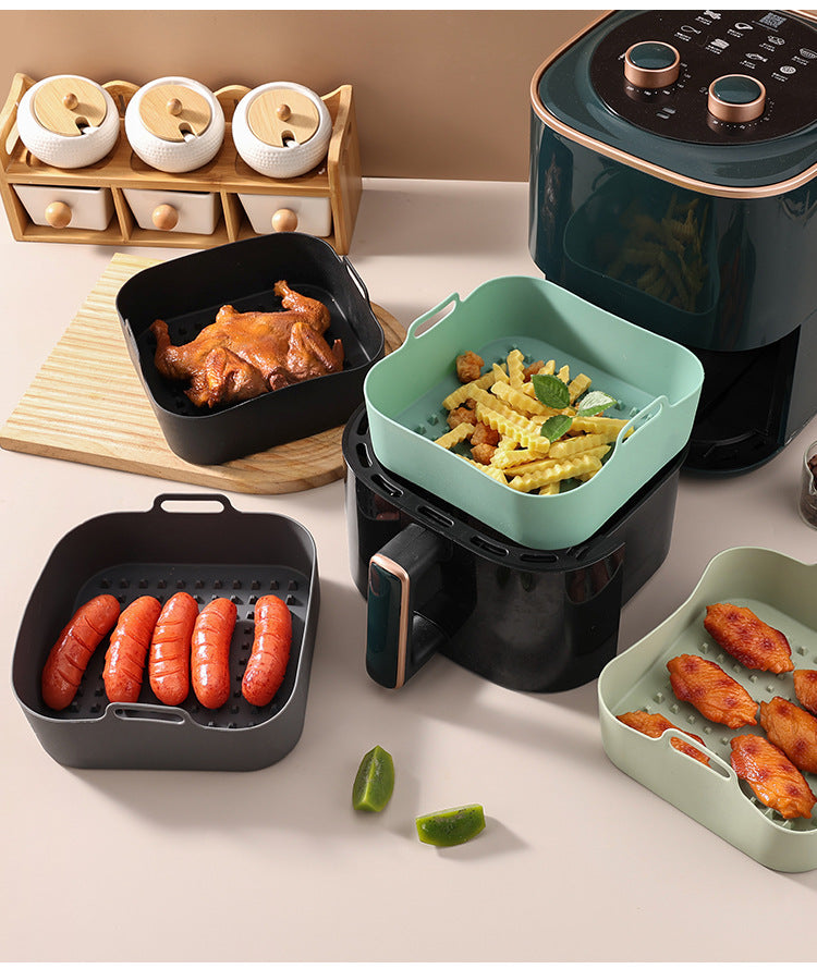 # Food-Grade Silicone Baking Pan for Air Fryers