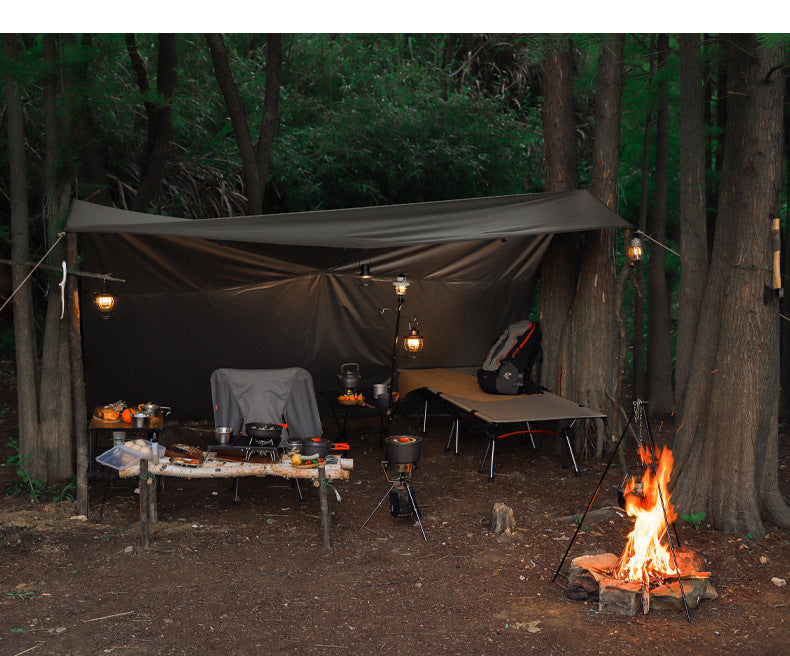 # Five-Section Outdoor Campfire Pot Tripod
