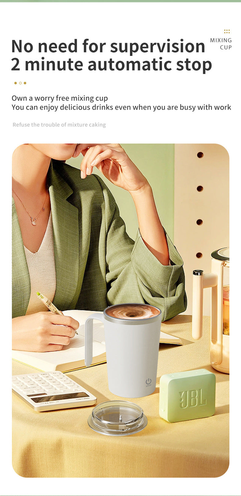 # Fully Automatic Magnetic Stirring Mug