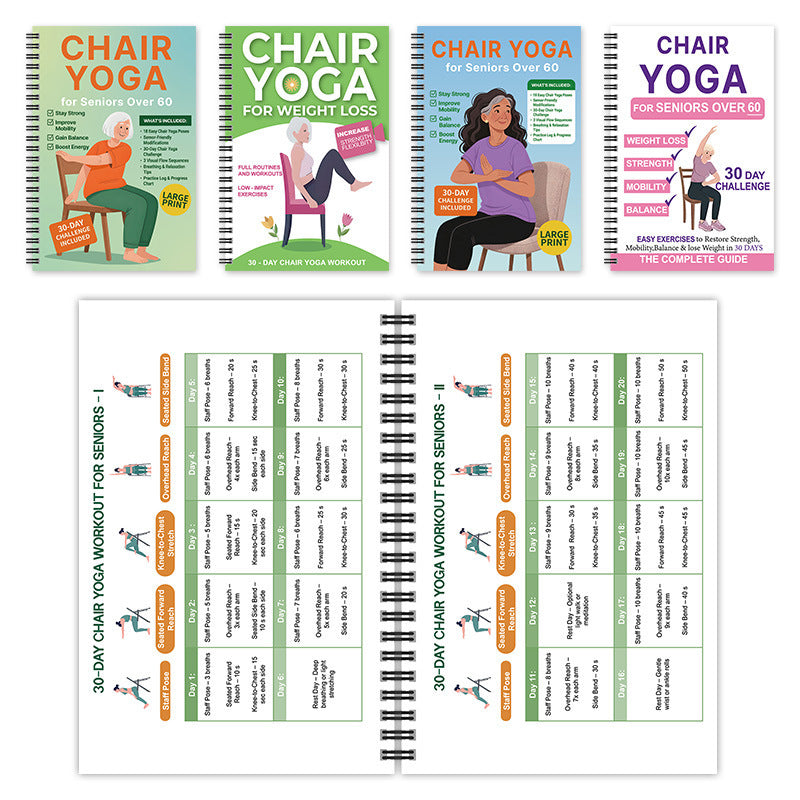 # Chair Yoga Guide for Seniors