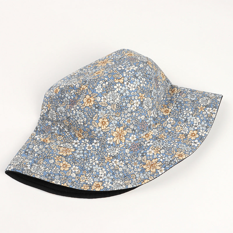 # Floral Print Reversible Bucket Hat